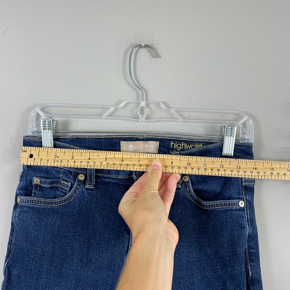 7 for all mankind kick crop jeans - Picture 11 of 16